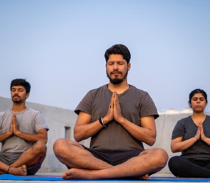 yoga therapy & pranayama smj therapy centre in vijay nagar indore